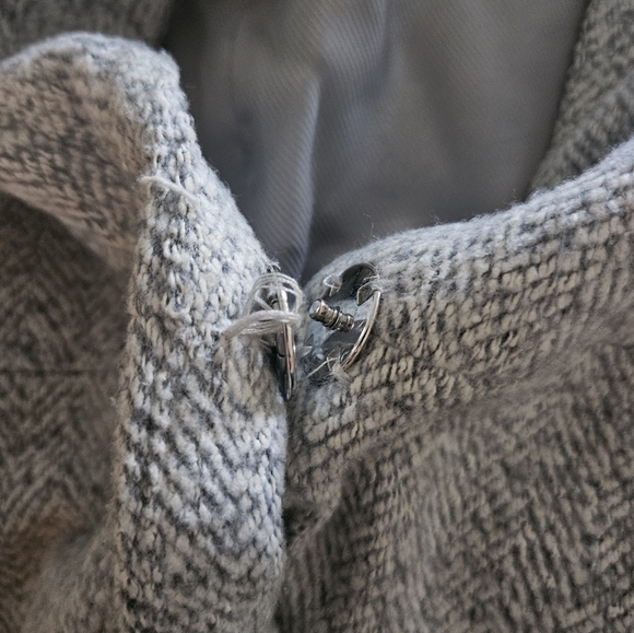 Gray fitted jacket - Picture 5 of 5